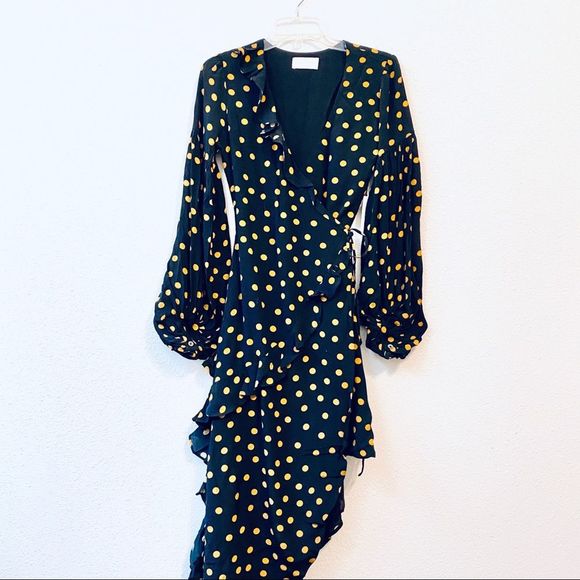 NWT Capulet Pansy Dress Gold Dot XS - Picture 6 of 8
